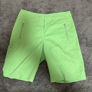 Green Tail Tech women’s golf shorts size 10
